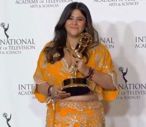 Ektaa Kapoor Emmy Award